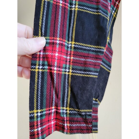 J. Crew Factory Red Plaid Tartan Turtleneck size Large Holiday Christmas Party - Picture 5 of 10